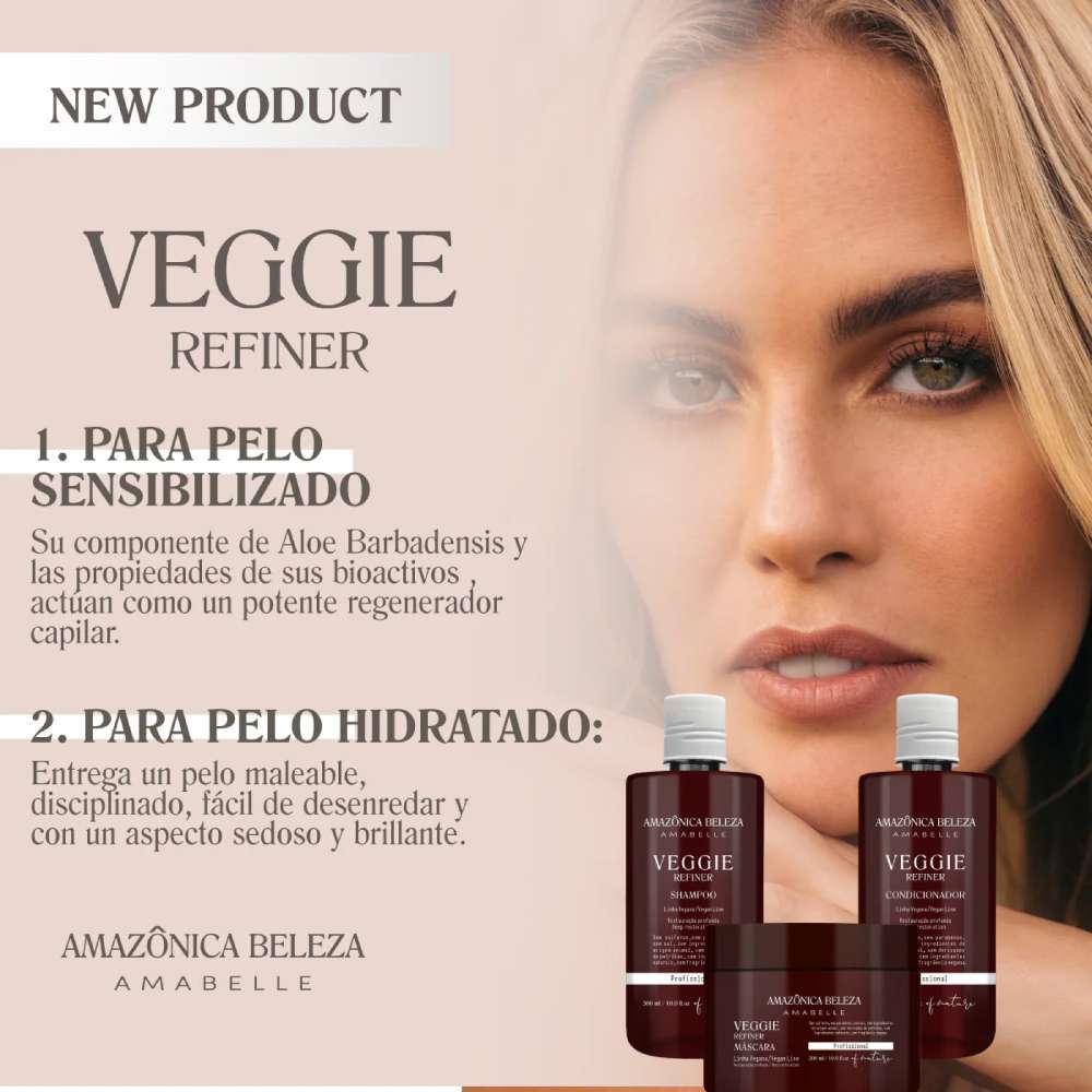 AMAZÓNICA Mascarilla Veggie 300 Ml - Image 3