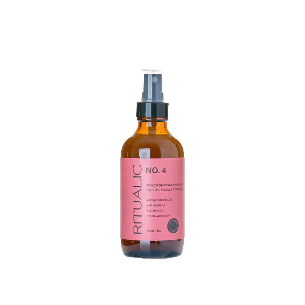 RITUALIC N.4 Tónico Rosas Orgánicas X 120 Ml