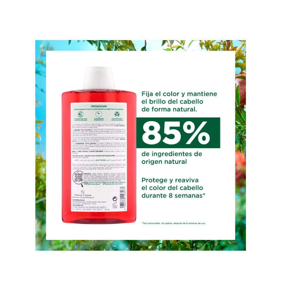 Klorane Champú Granada 200 Ml - Image 4