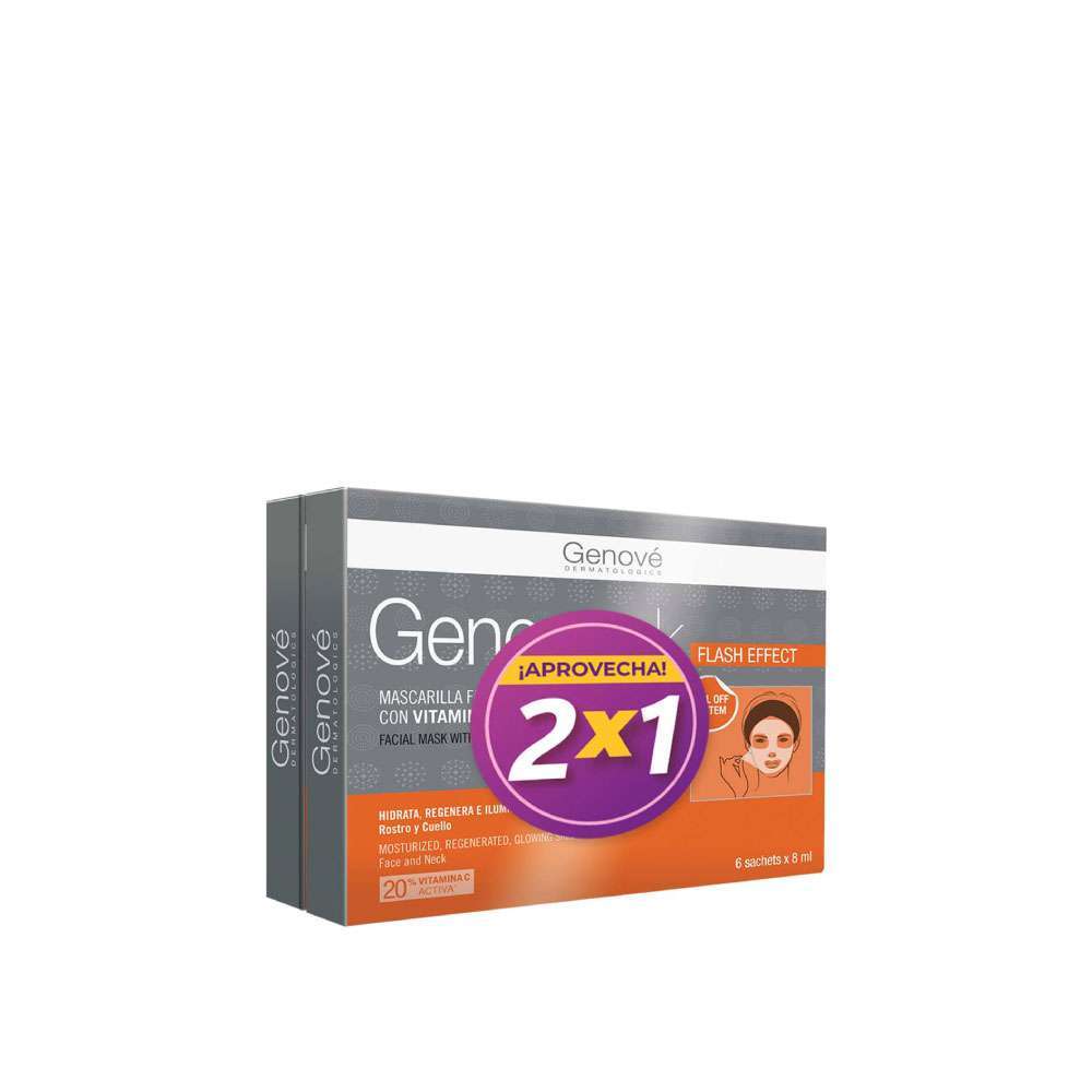 GENOVE Kit Genomask Mascarilla Facial 2X1