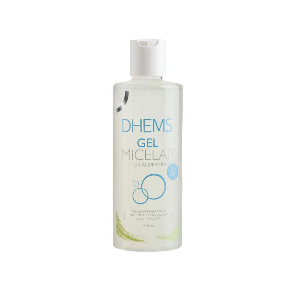 DHEMS Gel Micelar Con Aloe Vera 240 Ml