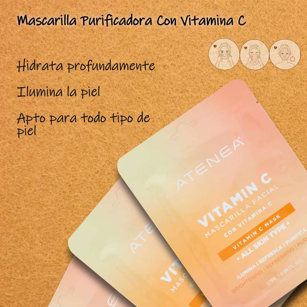 ATENEA Mascarilla Purificadora Con Vitamina C - Image 2