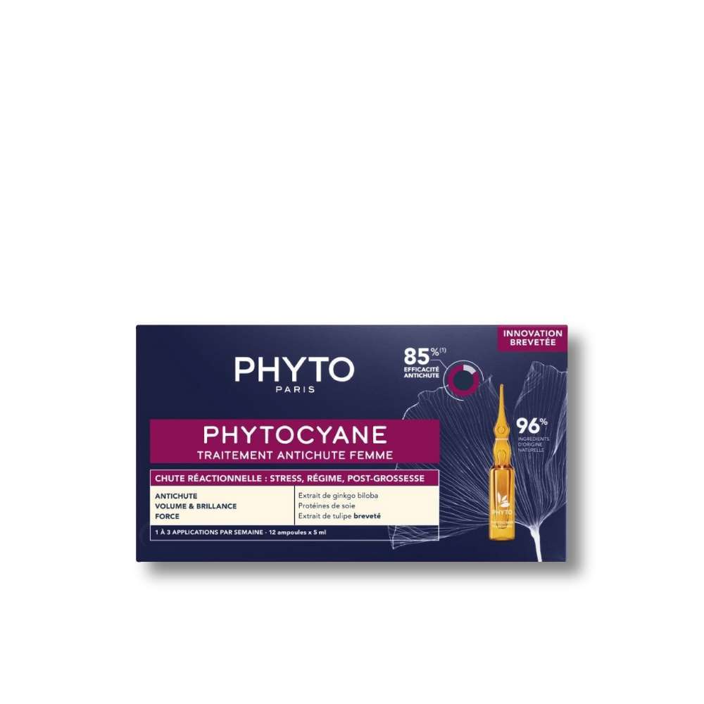 PHYTOCYANE Women Anti-caída Tratamiento 12X5Ml