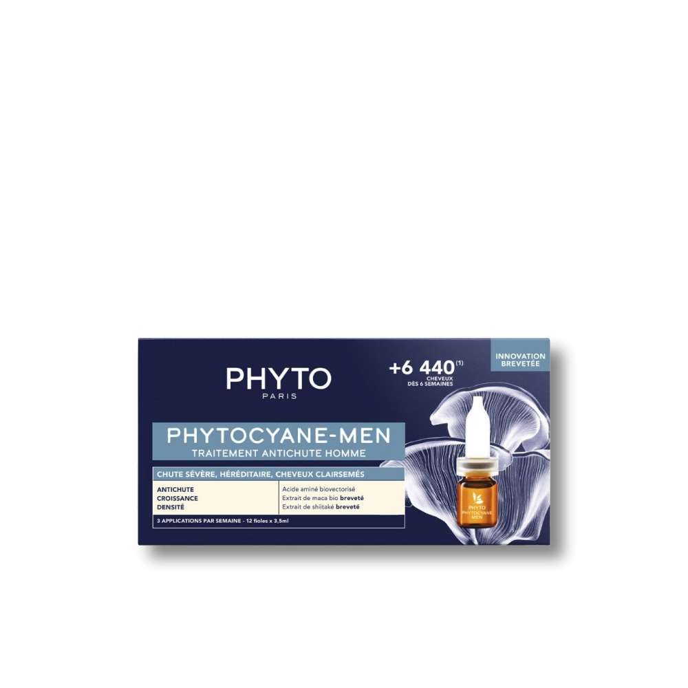 PHYTOCYANE Anti-caída Tratamiento Progresivo 12X3,5Ml
