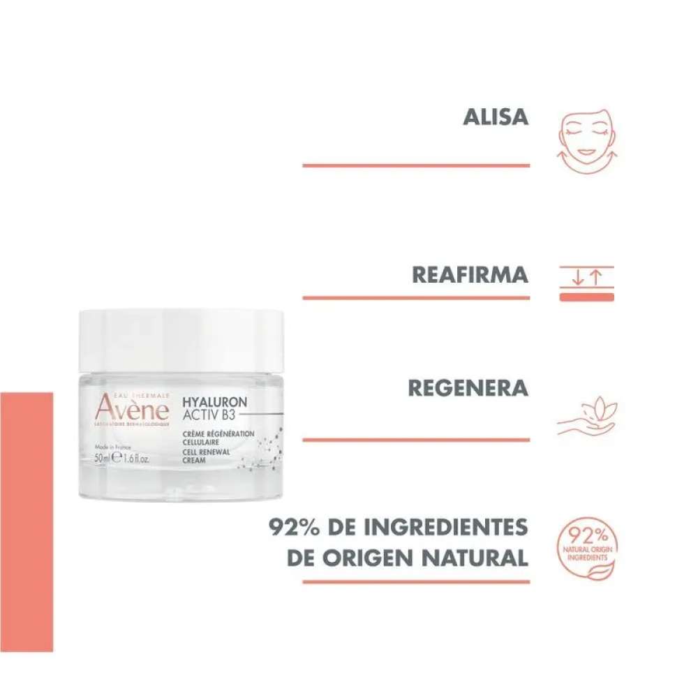 AVENE Crema De Día Hyaluron Activ B3 X 50 Ml - Image 3