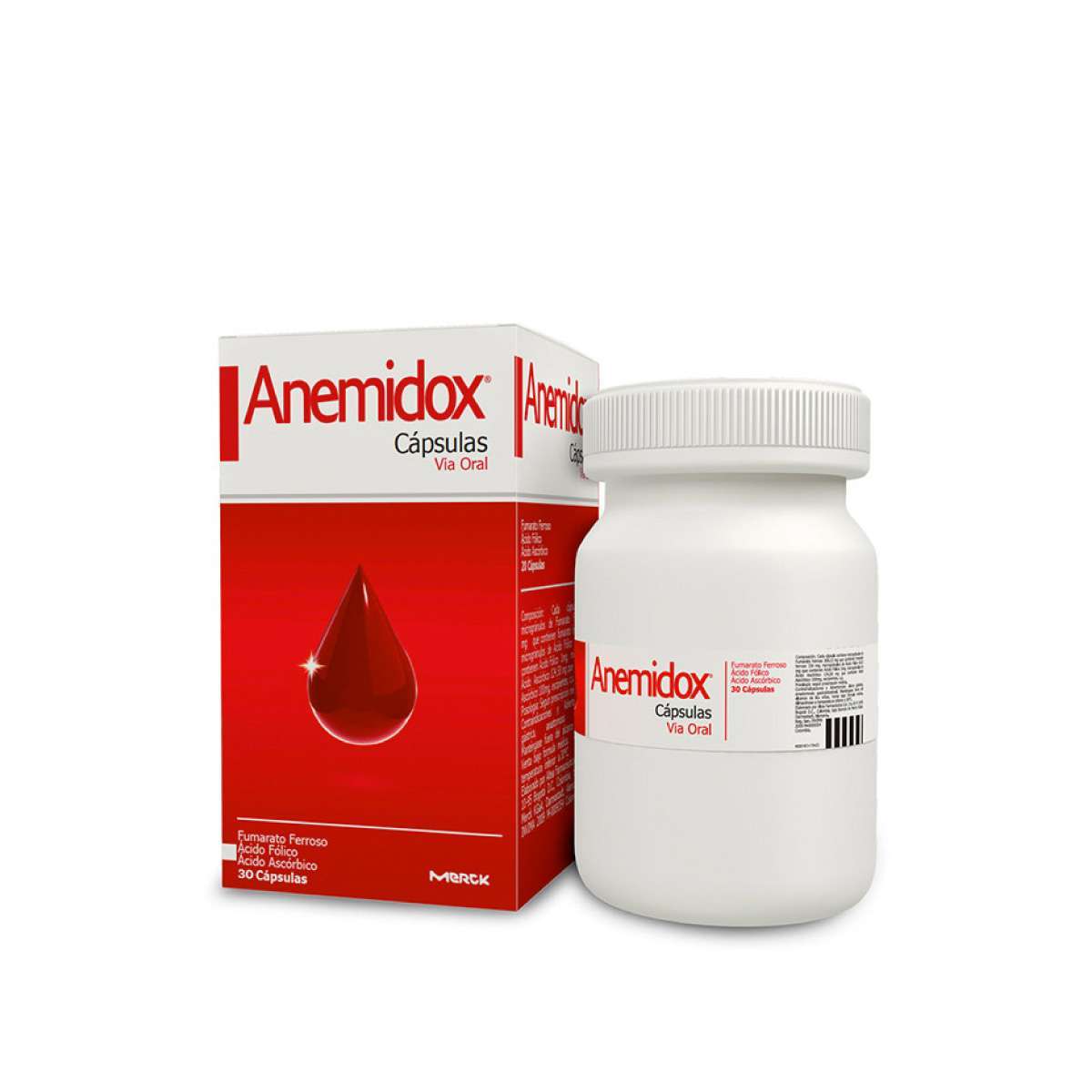 Merck Anemidox X 30 Cápsulas