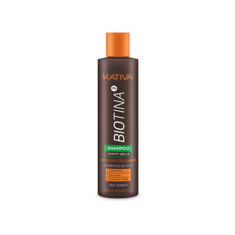 KATIVA Biotina Shampoo Fortify Prevención Caída X 250 Ml