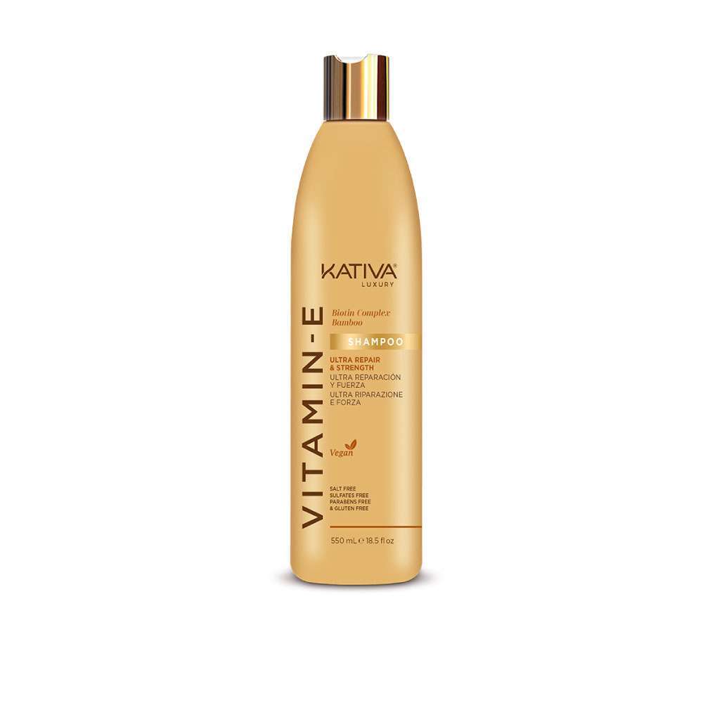 KATIVA Vitamin E Biotin Complex Bamboo Shampoo X 550 Ml