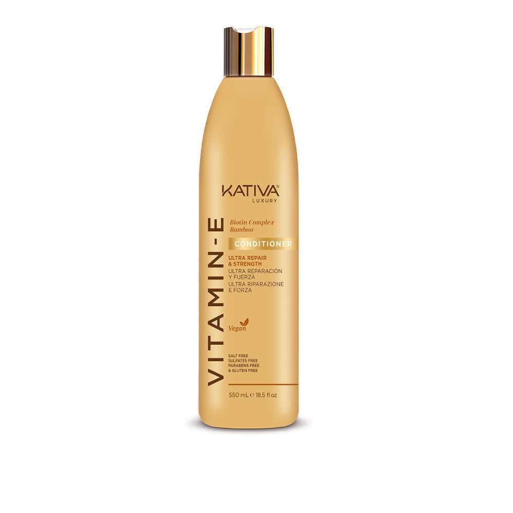 KATIVA Vitamin E Biotin Complex Bamboo Conditioner X550Ml