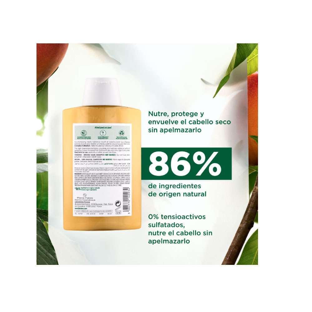 Klorane Champú Mango 200Ml - Image 4