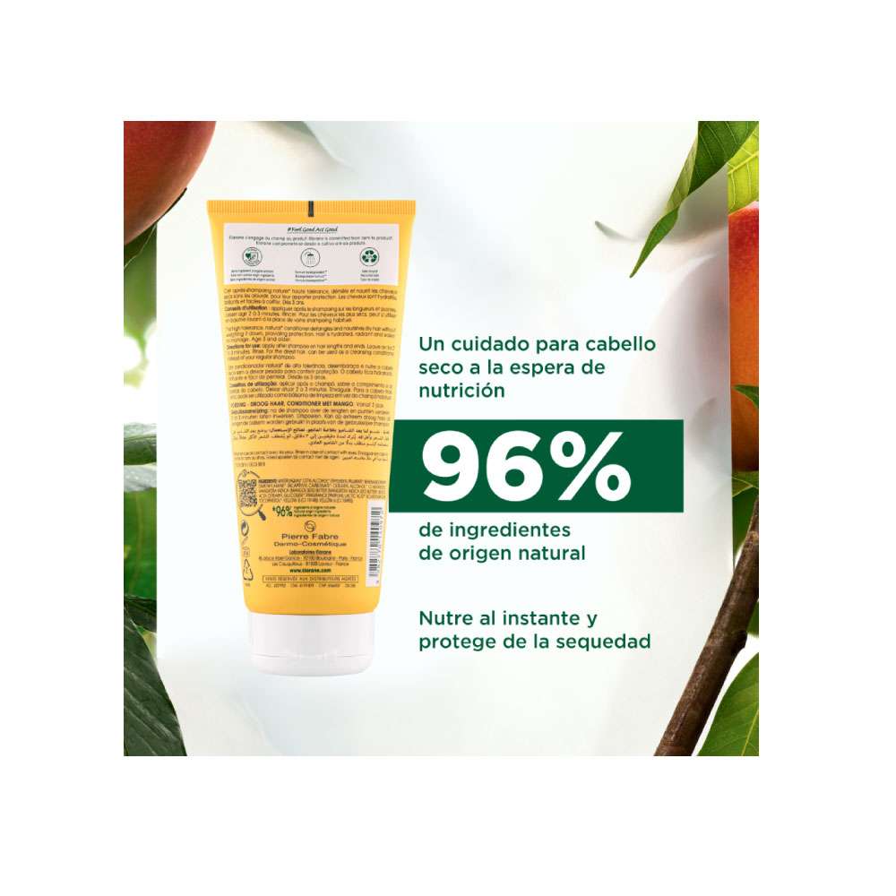 Klorane Bálsamo Mango 200Ml - Image 3