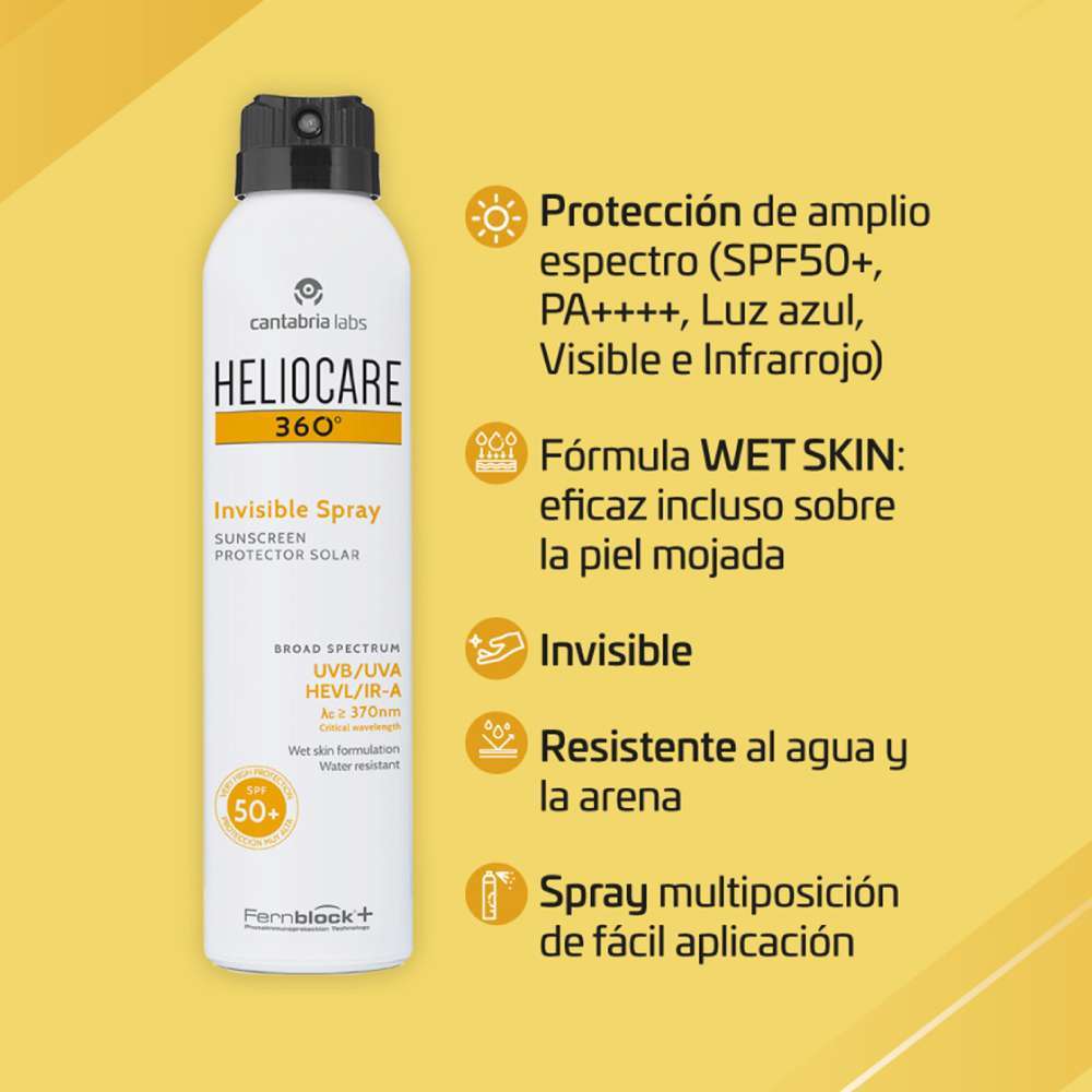 KIT Heliocare 360 Water Gel + Invisible Spray - Image 4