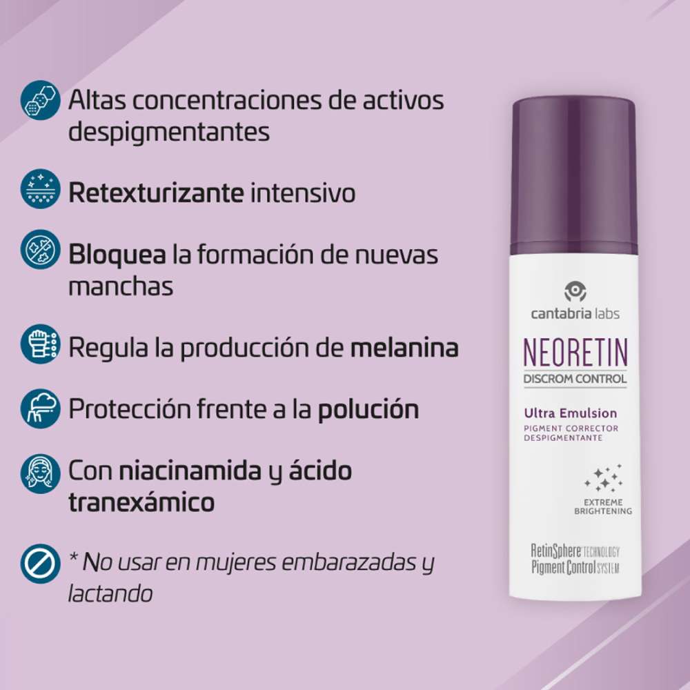 KIT Neoretin Ultra Emulsión + Heliocare 360° Pigment - Image 3