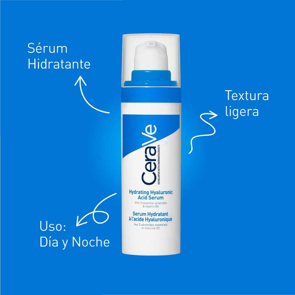 CERAVE Serum Hidratante Con Acido Hialurónico X 30ML - Image 3
