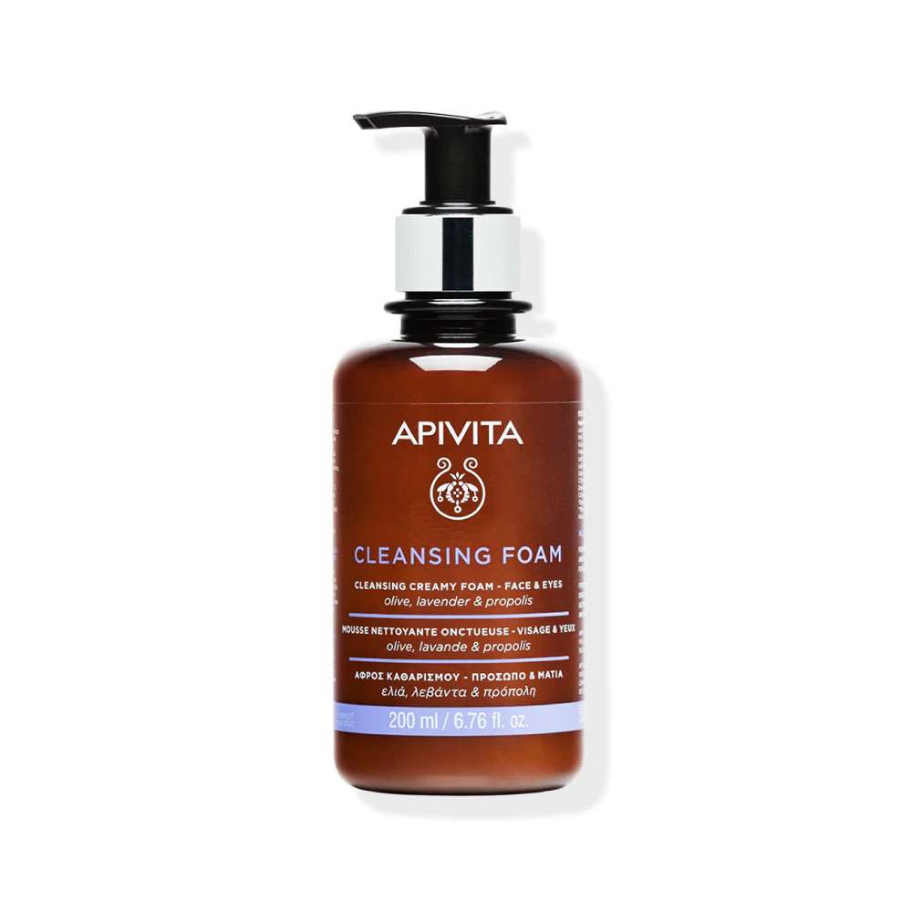 APIVITA Cleansing Face & Eyes Creamy Foam X 200Ml