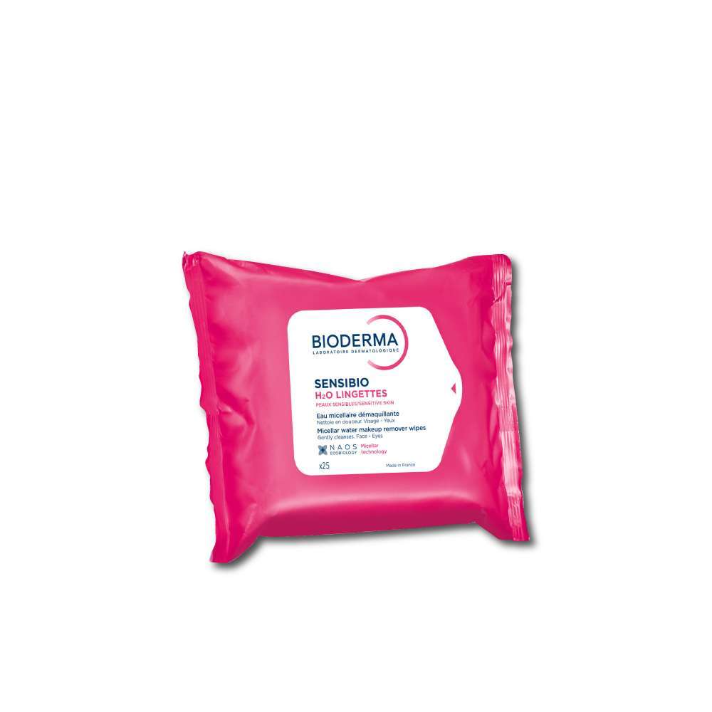 BIODERMA Sensibio H2O X25 Toallitas Desmaquillantes