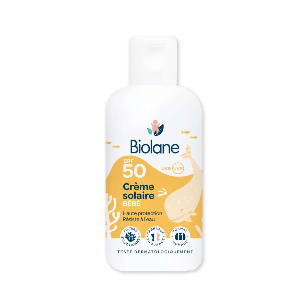 BIOLANE Protector Solar Para Bebé SPF50 Crema