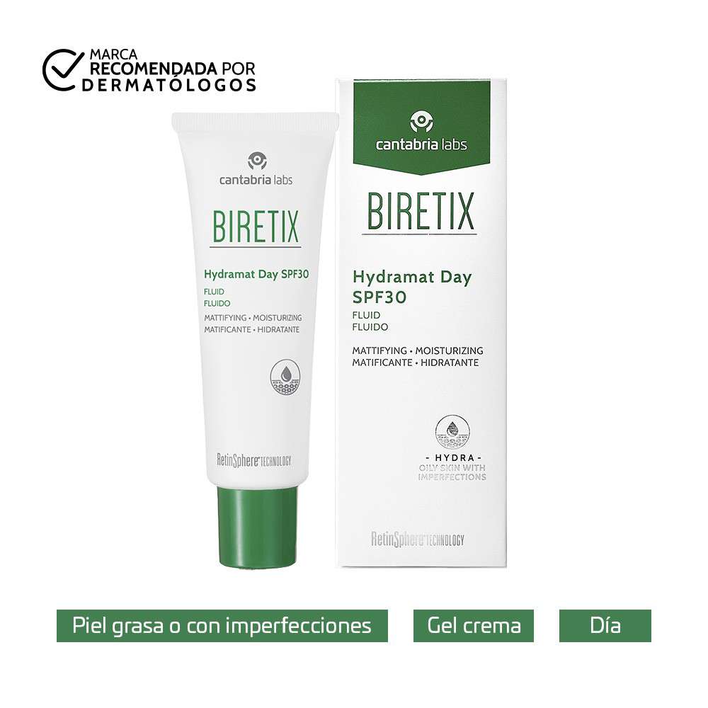 BIRETIX Hydramat Day SPF30 X 50ML - Image 3
