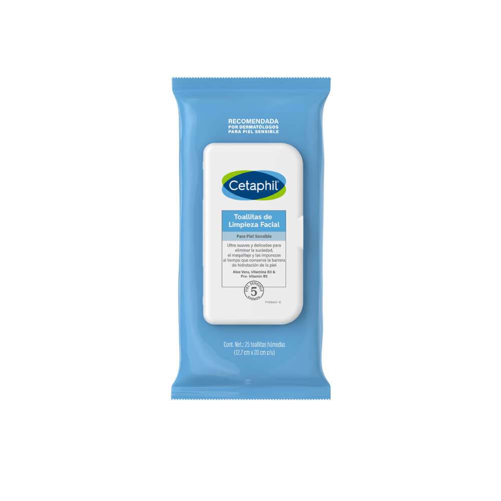 CETAPHIL Toallitas De Limpieza Facial X 25 Unidades