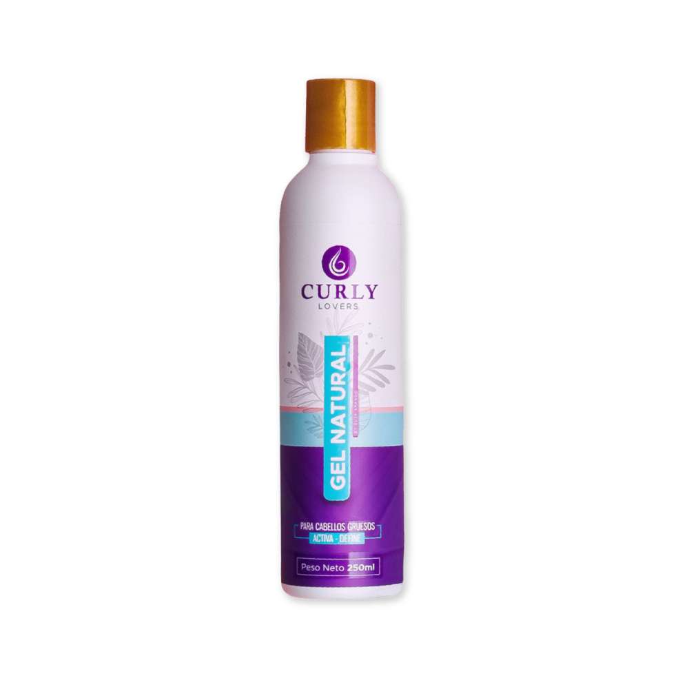 CURLY LOVERS Gel Natural Para Cabello Grueso X 250Ml