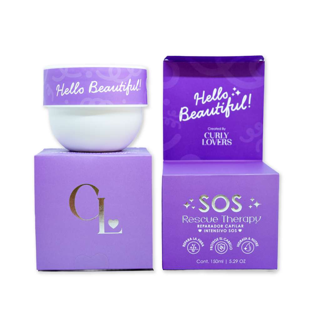 CURLY LOVERS Mascarilla Sos Reparadora 150Ml