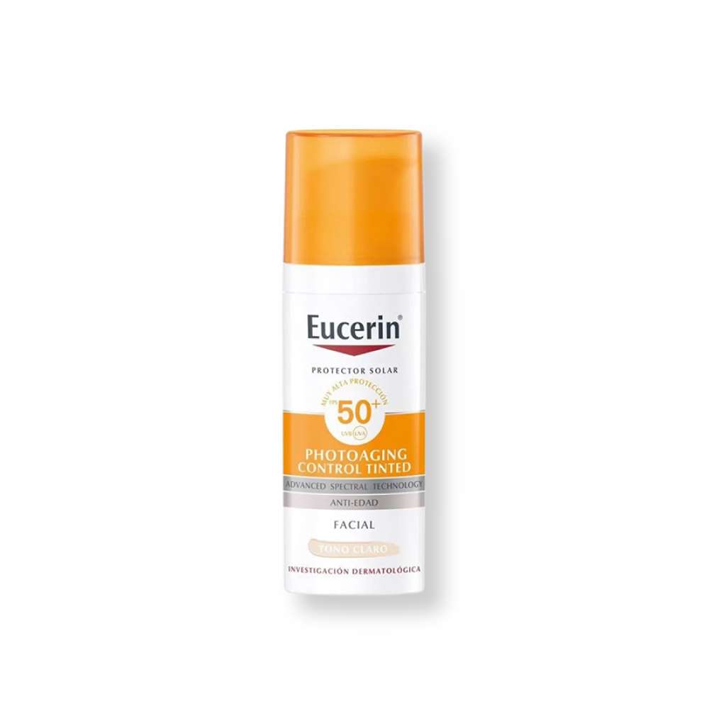 EUCERIN Protector Solar Antiedad Tono Claro SPF 50 x 50 Ml