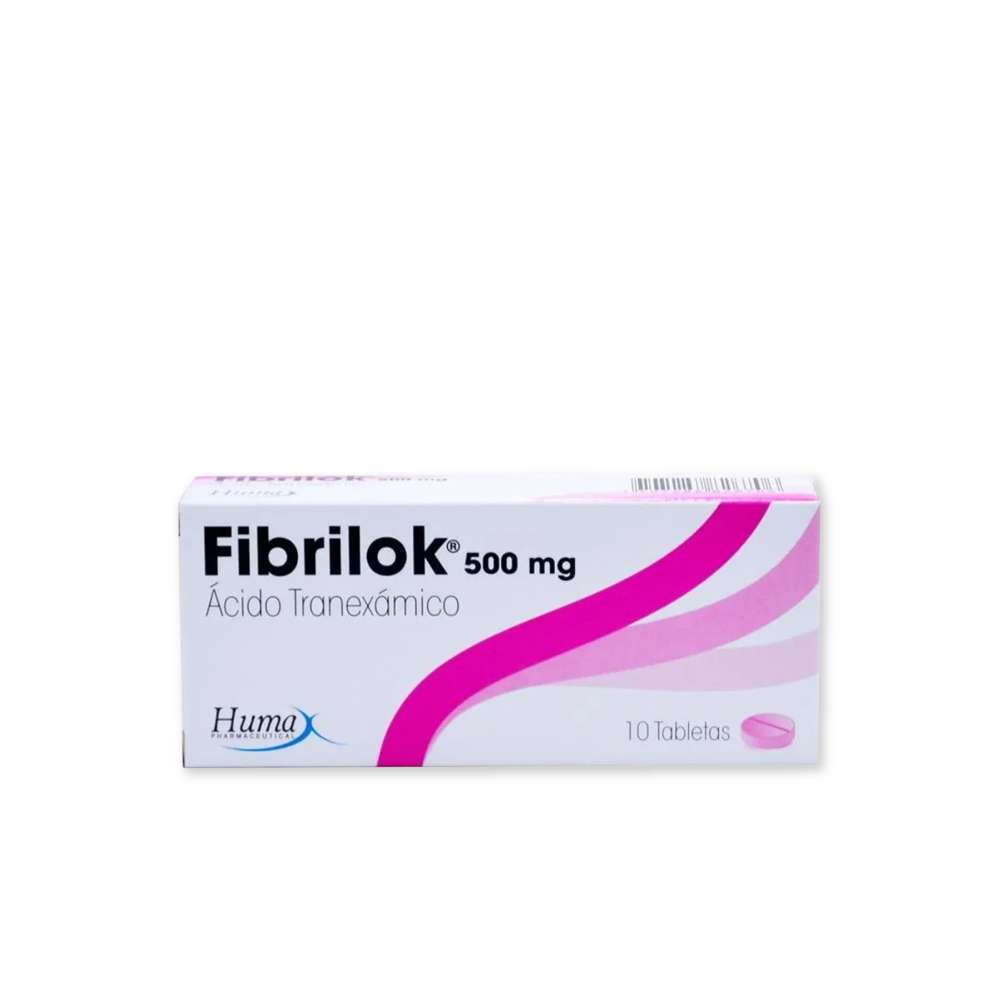 FIBRILOK 500 Mg X 10 Tabletas