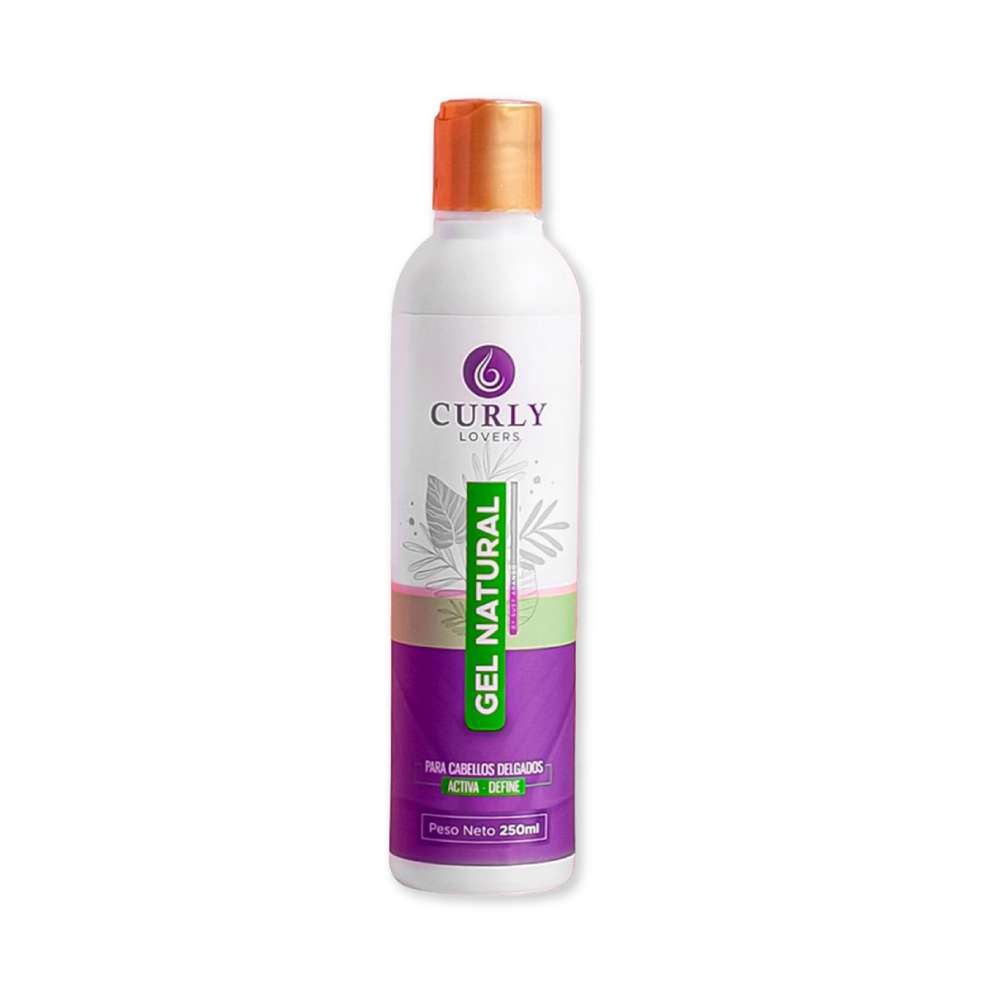 CURLY LOVERS Gel Natural Para Cabello Delgado X250Ml