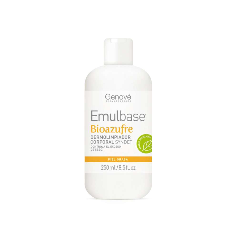 GENOVÉ Emulbase Bioazufre Dermolimpiador Corporal X 250 Ml