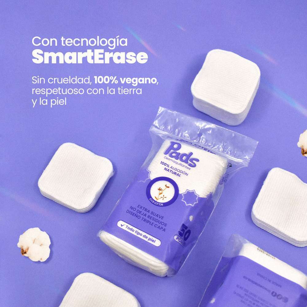 LÍNEA ESTÉTICA Pomos Desmaquillantes X 50 Unidades - Image 3