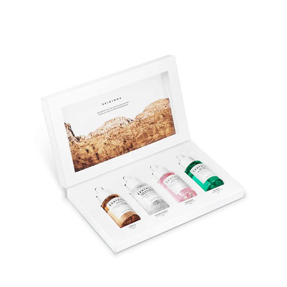 SKIN1004 Madagascar Centella Ampoule Kit - 4 piezas serum x 30Ml