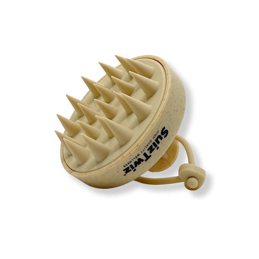 SUIZTWIZ Cepillo Masajeador Color Beige