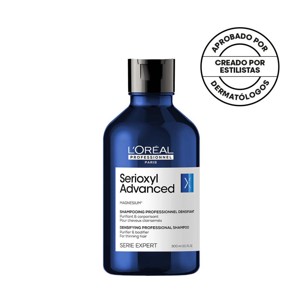 LOREAL PRO Serioxil Advanced Shampoo Densificador X300ml
