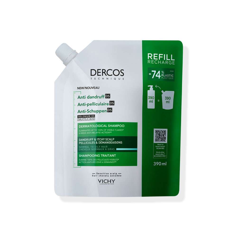 VICHY Refill Dercos Shampoo Anticaspa X 390 Ml