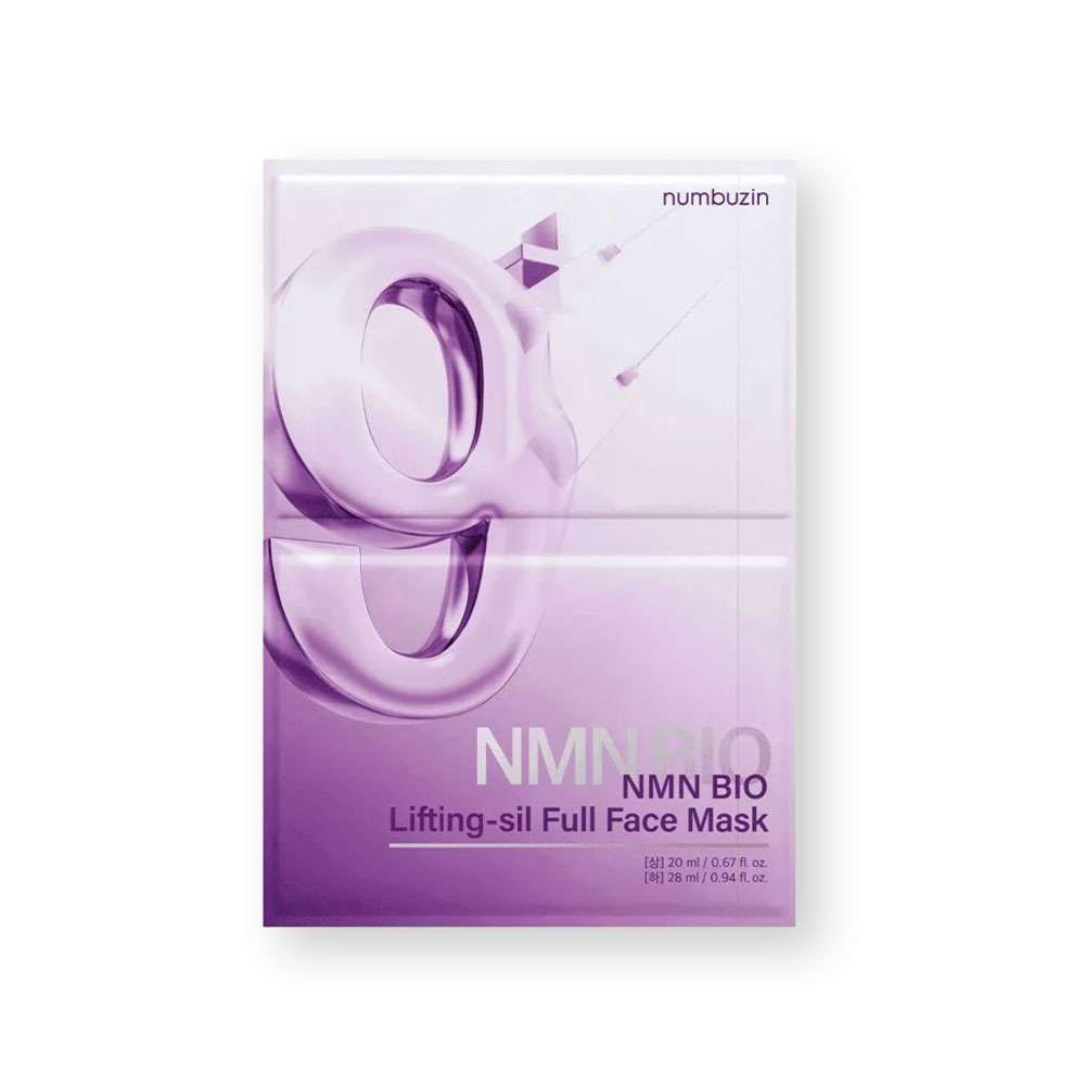 NUMBUZIN No. 9 NAD Bio Lifting-sil Full Face Pack Sheet (1ea) (20mL y 28mL impregnada)